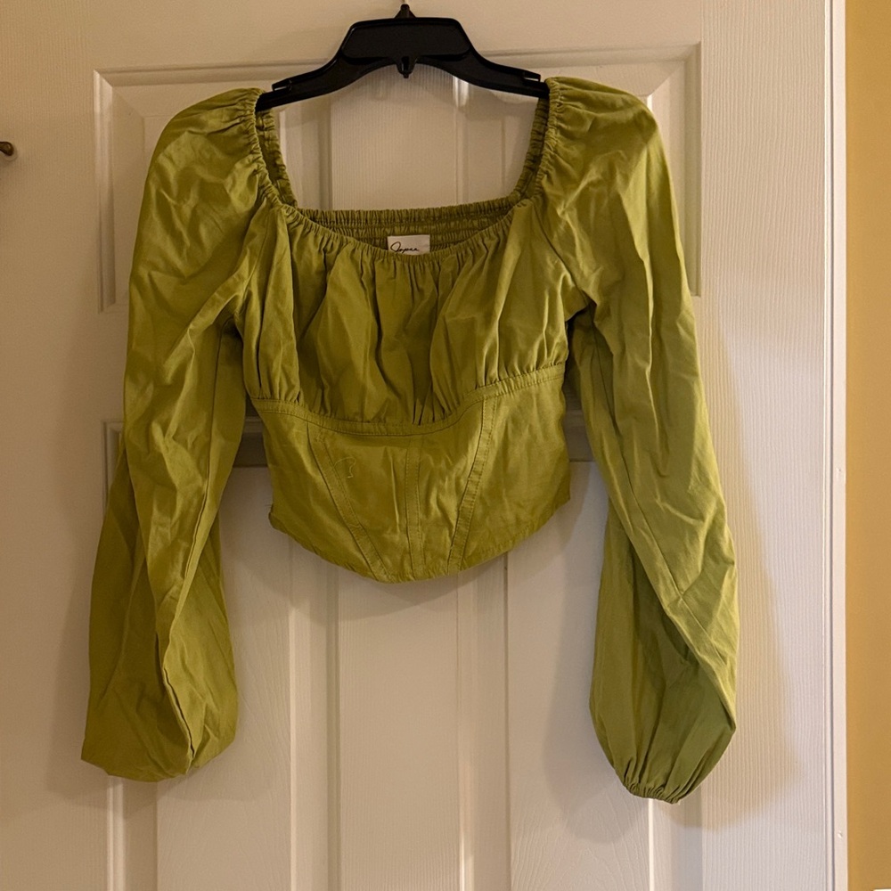 Chic Olive Women's Blouse